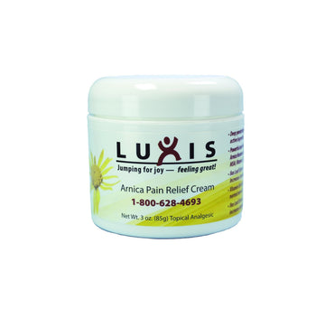 Luxis Arnica Pain Relief Cream - Soothing Arnica Combined with Powerful Menthol - Topical analgesic - 3 oz LuxisAu supplements
