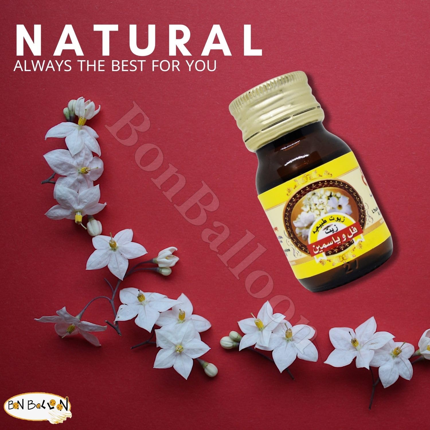 1 Pack Pure & Natural Jasmine Oil Cold Pressed El Captain Elcaptain Natural Concentrated Crude bonballoonAu supplements