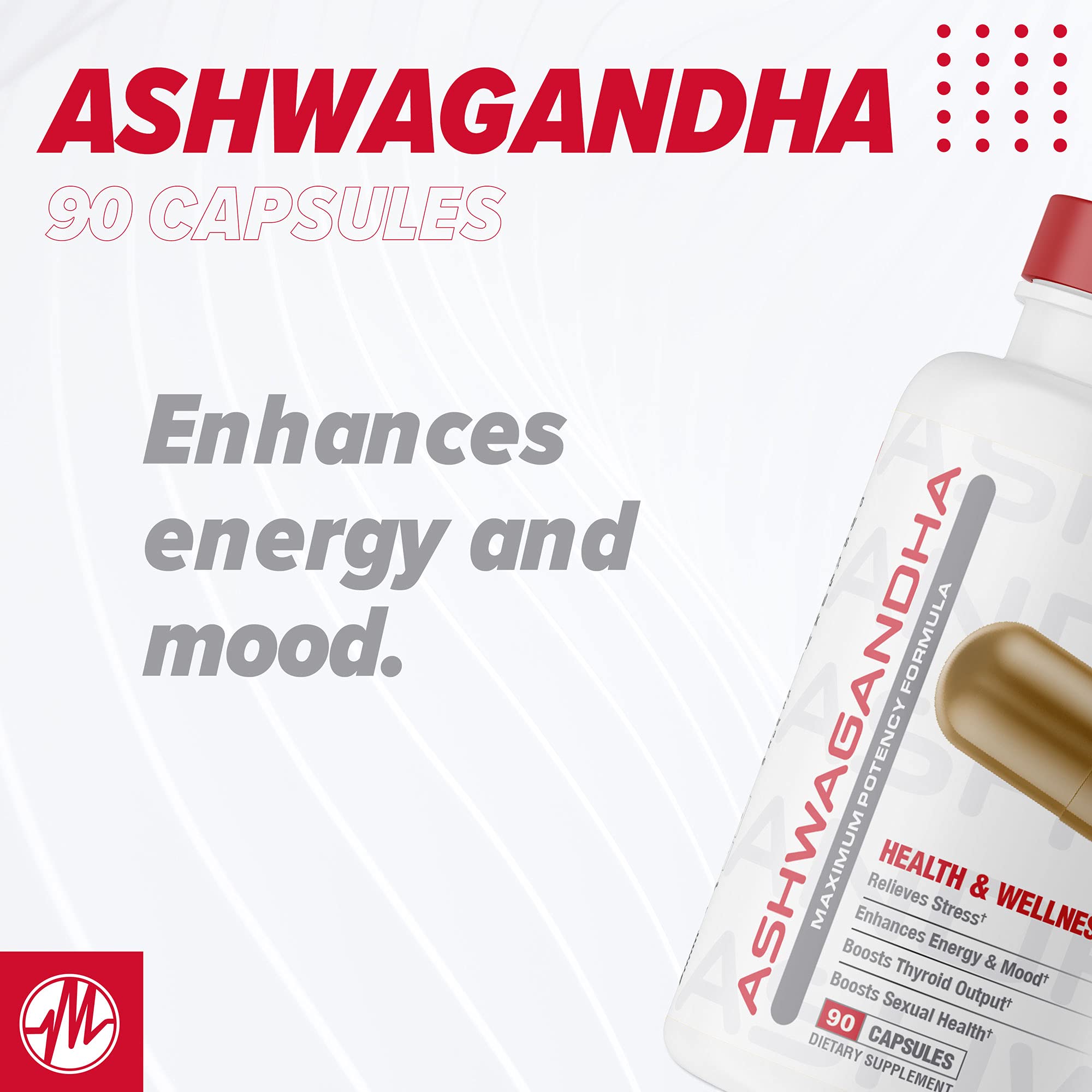 Metabolic Nutrition Ashwagandha 2200mg Made with Organic Ashwagandha Powder and Black Pepper Extract, 90 Vegan Capusles Metabolic NutritionAu supplements
