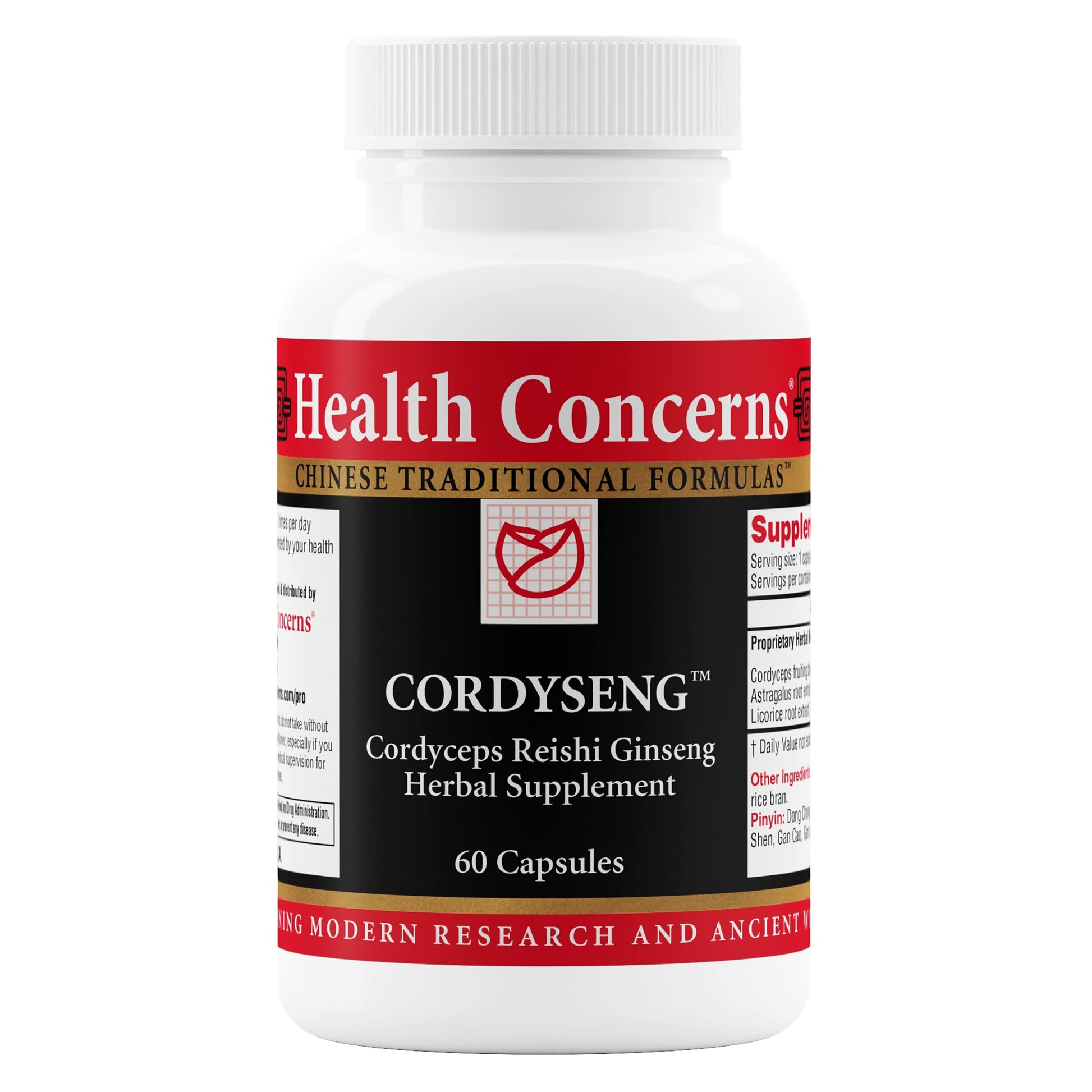 Health Concerns CordySeng – Immune System Support Supplement – Cordyceps Reishi Ginseng Astragalus Adaptogen Blend – Traditional Chinese Medicine – Respiratory & Energy Support – 60 Capsules Health ConcernsAu supplements