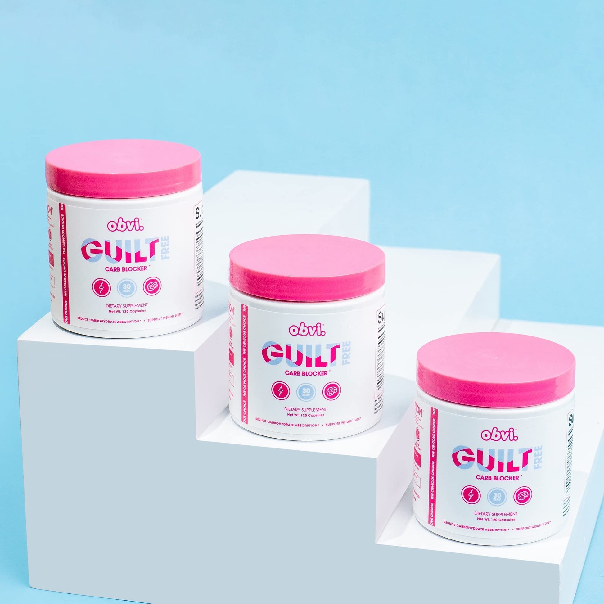 Obvi Guilt Free Carb Blocker, Block Carb Absorption, Support Weight Loss, Healthier Nails ObviUS supplements