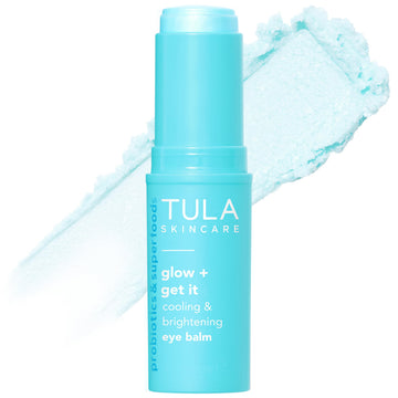 TULA Skin Care Eye Balm Glow & Get It - Dark Circle Treatment, Instantly Hydrate and Brighten Undereye Area, Portable and Perfect to Use On-the-go, 0.35 oz. TULAAu supplements