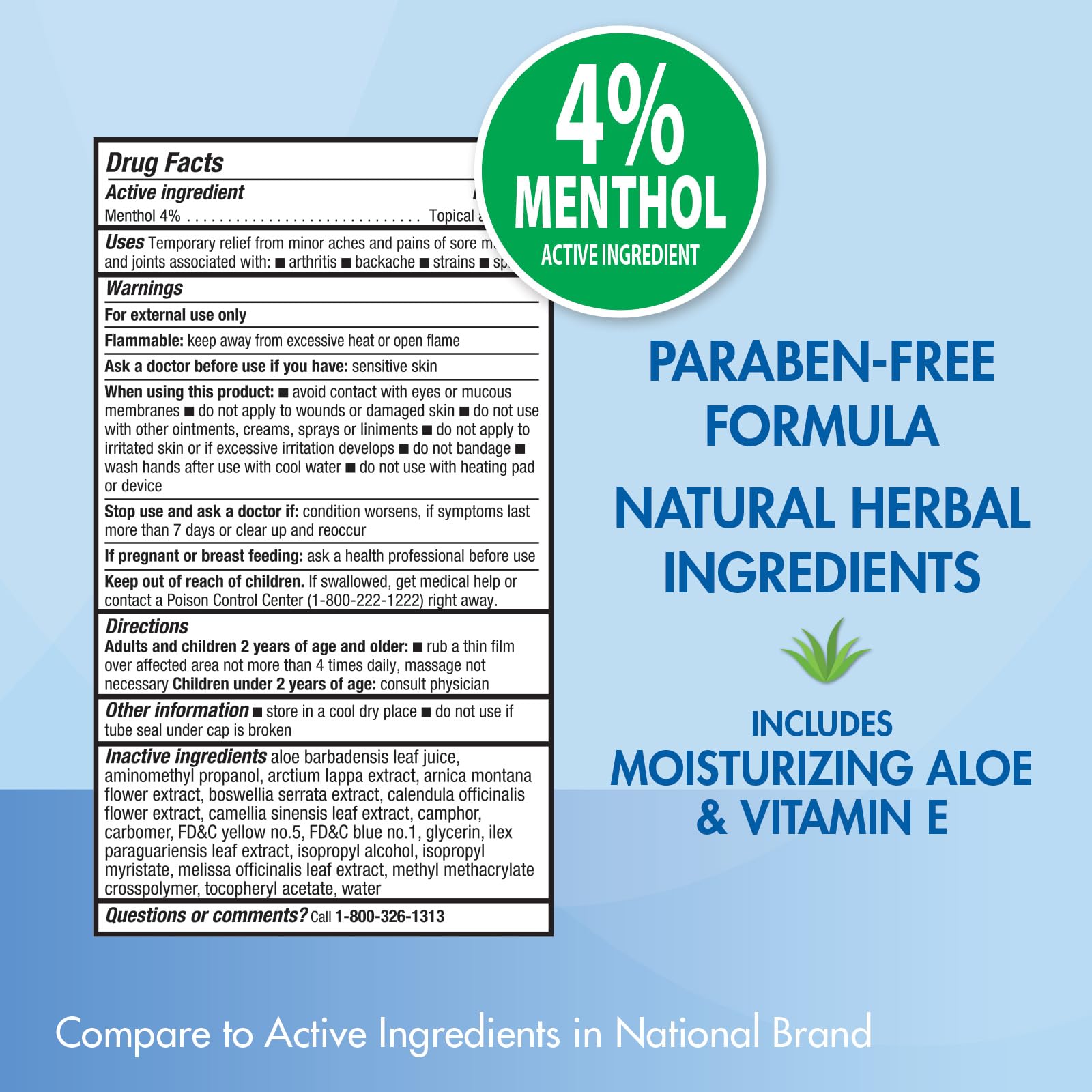 HealthWise Soothing Cold Therapy Gel | 4% Menthol | Vanishing Scent | 3.0 Oz | Arthritis Pain Relief | Topical Analgesic HealthWiseAu supplements