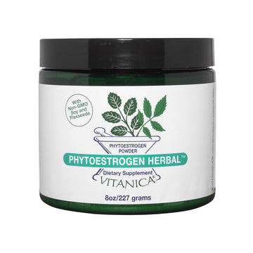 Vitanica Phytoestrogen Herbal Non-GMO PMS, Menopause Relief Supplement for Women VitanicaAu supplements