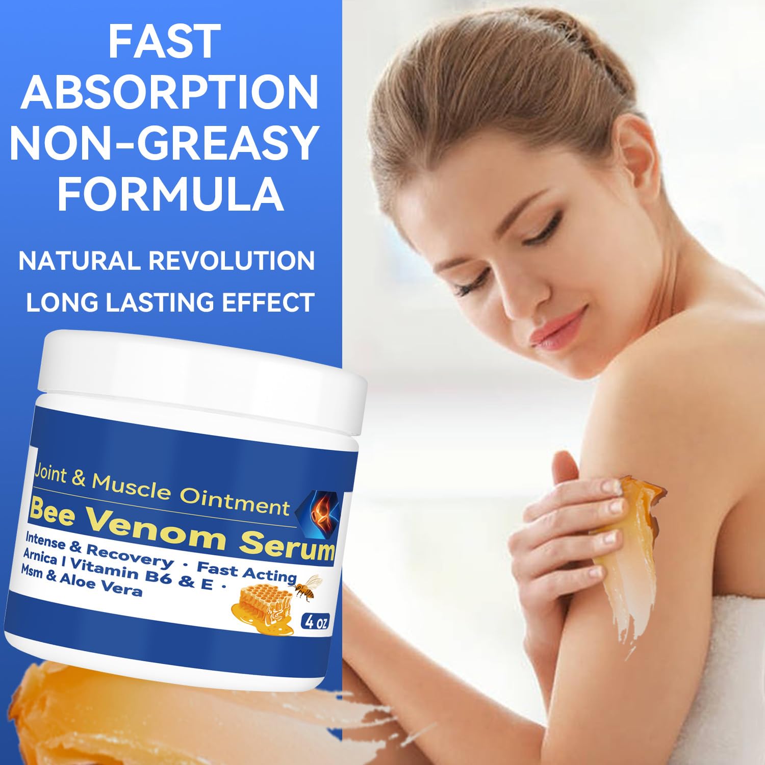 Cedonivor Bee Venom Joint and Bone Cream, Bee Venom Joint Relief Cream Joint Care for Knee, Neck, Back, Hands, Feet Moisturizer CedonivorAu supplements