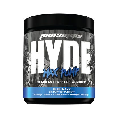 PROSUPPS Hyde Max Pump Pre Workout for Men and Women - Nitric Oxide Supplement PROSUPPSUS supplements