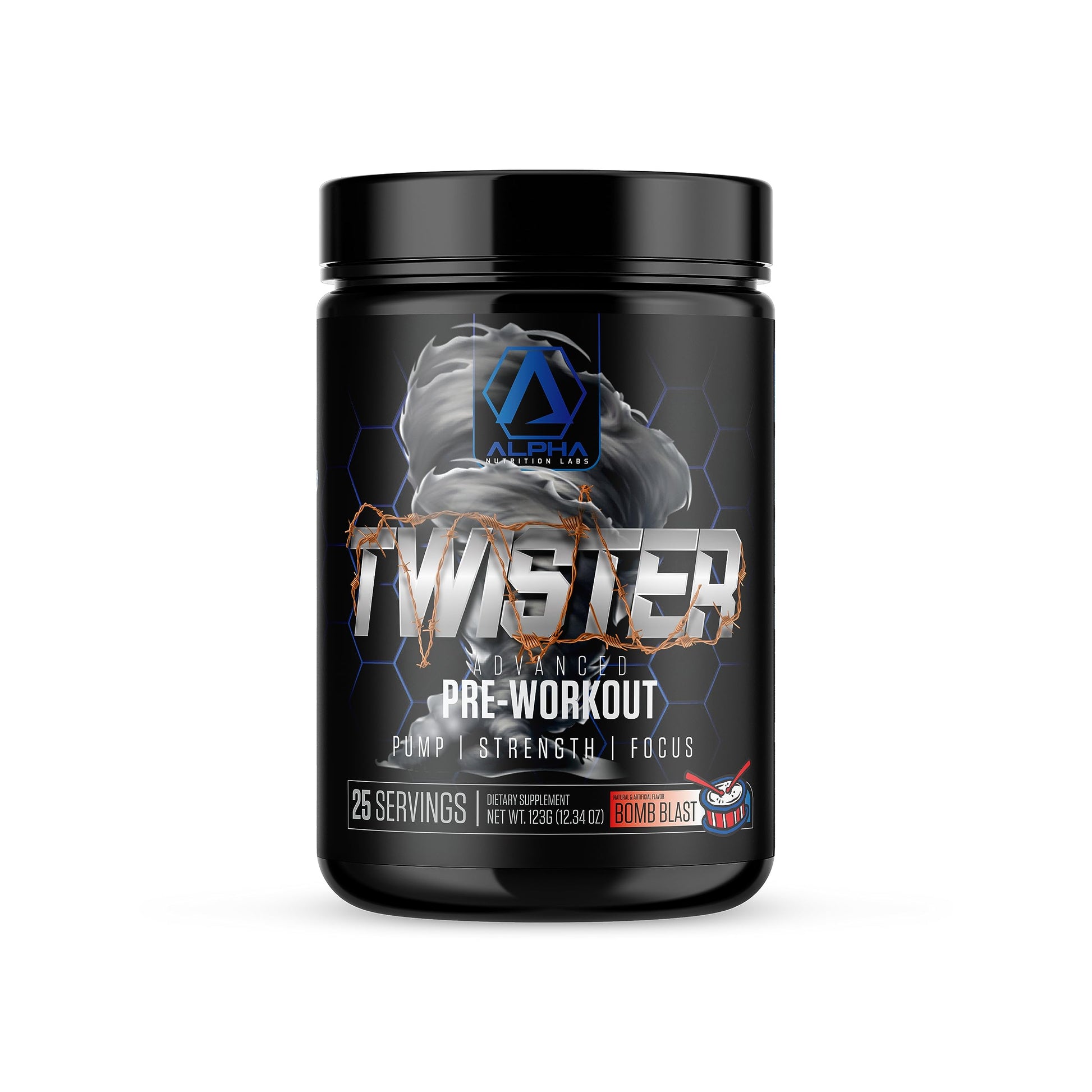 Alpha Nutrition Labs Twister Advanced Pre-Workout Powder (Raspberry Lemonade) Alpha Nutrition LabsAu supplements