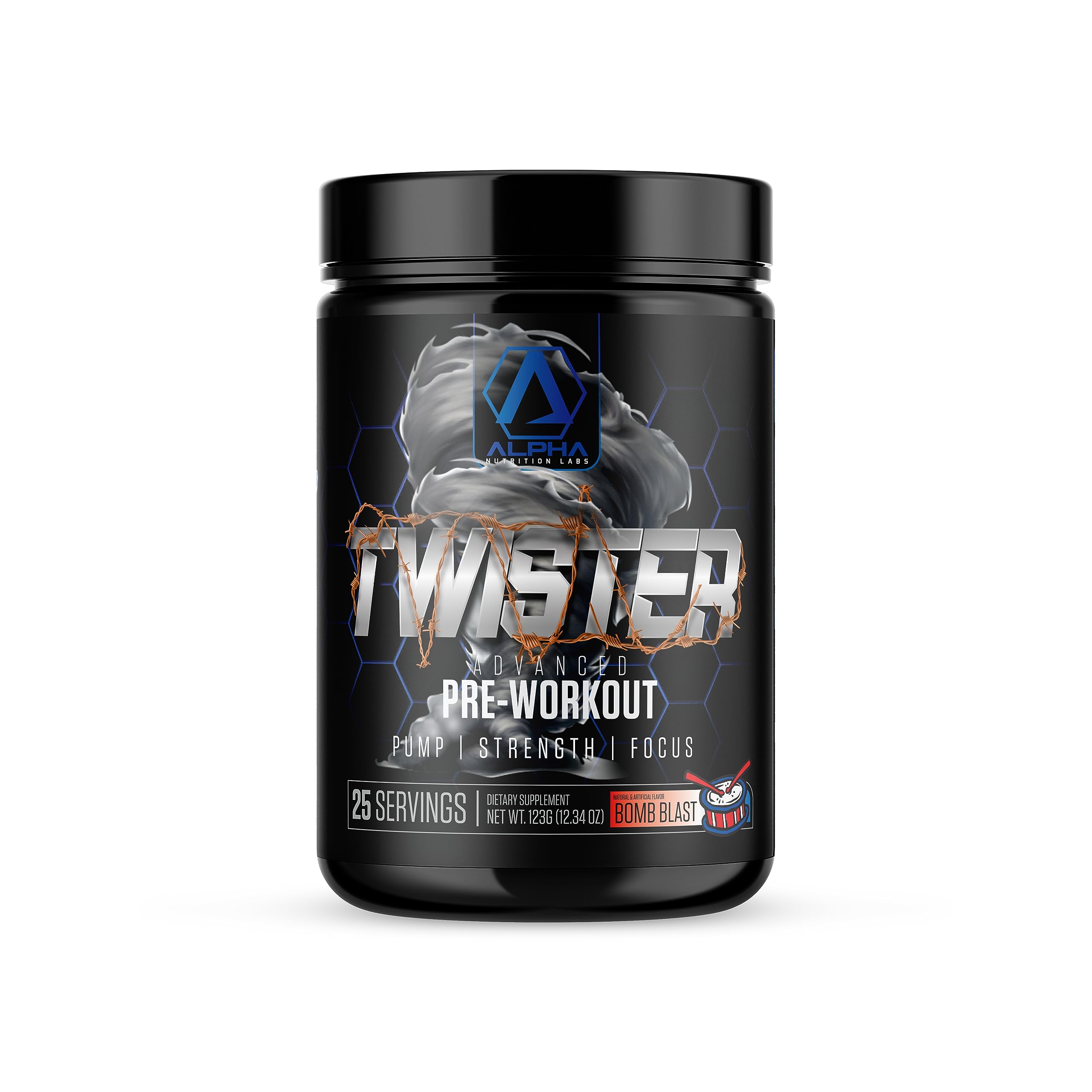 Alpha Nutrition Labs Twister Advanced Pre-Workout Powder (Raspberry Lemonade) Alpha Nutrition LabsAu supplements