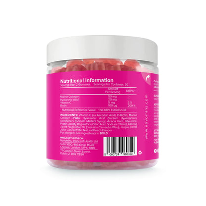 Collagen Gummies - Sugar Free Marine Collagen Gummies - Superior Type 1 Hydrolysed Collagen novominsUS supplements
