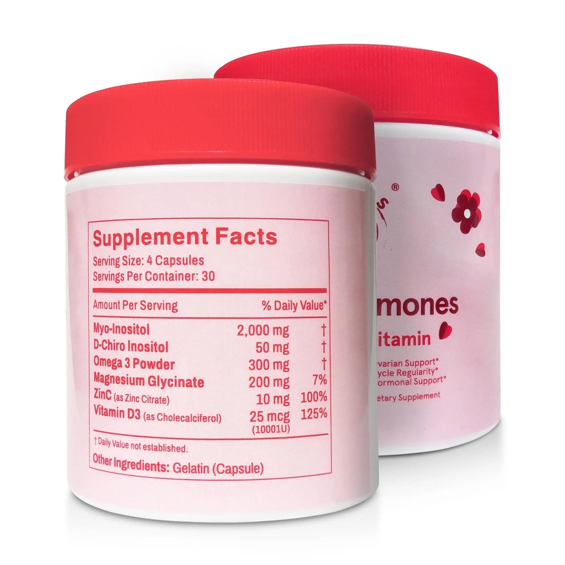 Mr Ros PCOS Multivitamin for Women – Happy Hormones Formula – Myo & D-Chiro Inositol 40:1, Omega-3, Vitamin D3, Zinc & Magnesium Mr RosAu supplements