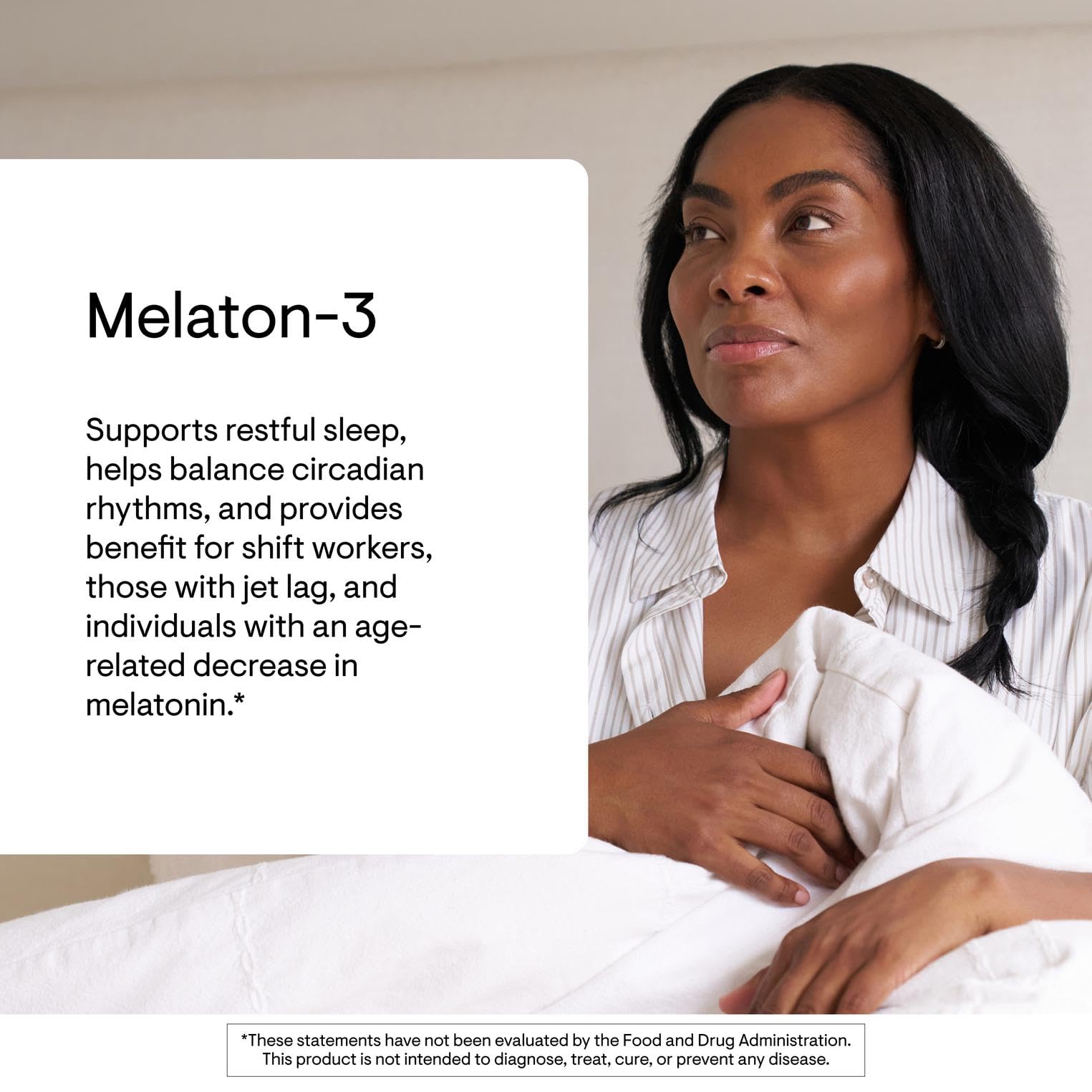 THORNE - Melaton-3 - 3mg Melatonin Supplement - Supports Normal Circadian Rhythms, Restful Sleep & Relaxation* - NSF Certified for Sport - 60 Capsules THORNEAu supplements