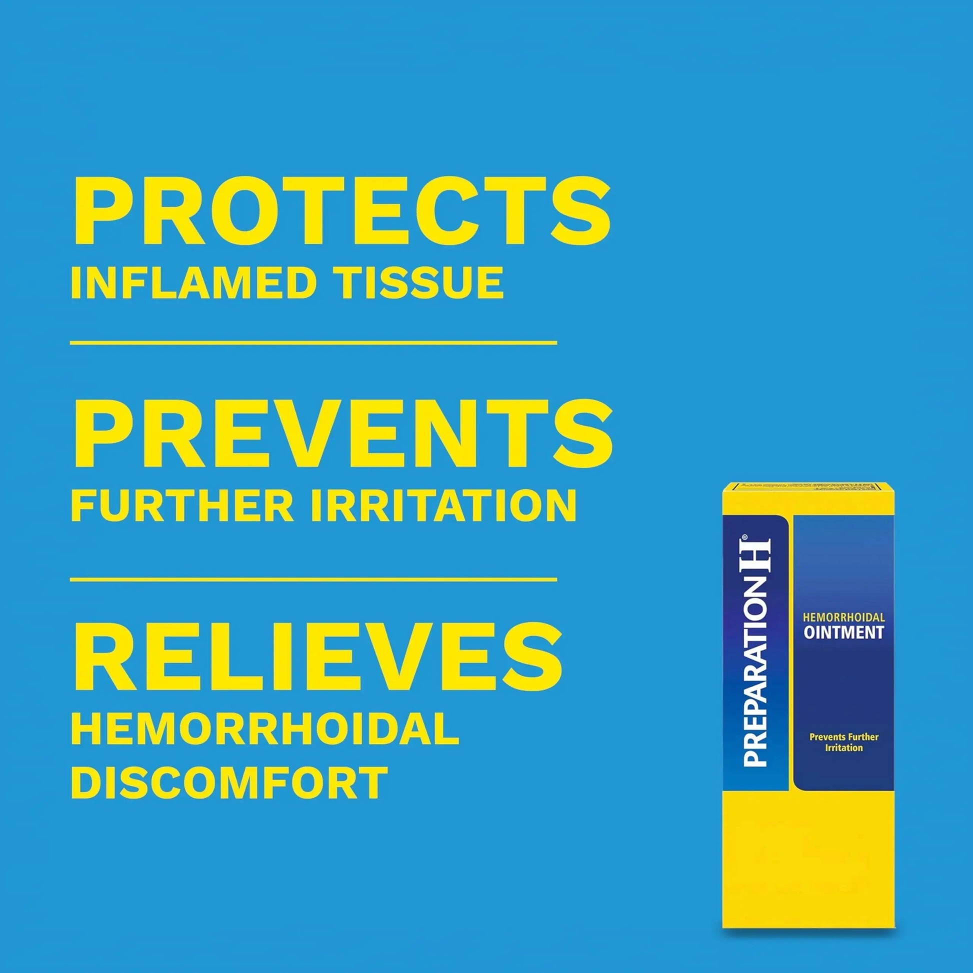 PREPARATION H Hemorrhoid Symptom Treatment Ointment, Itching, Burning & Discomfort Relief, Tube (2.0 Ounce) Preparation HAu supplements