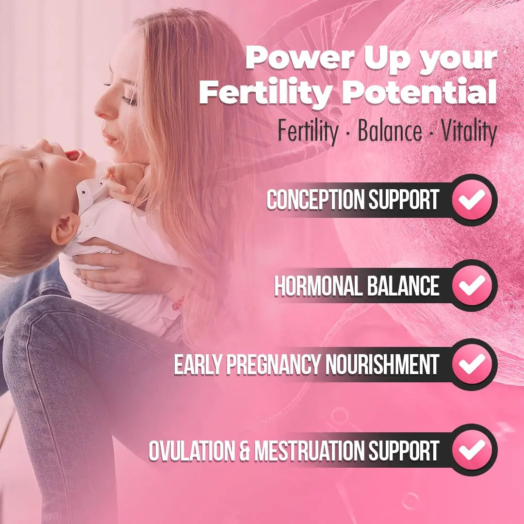 Fertili-t Female (90 Caps) Natural Fertility Support, Hormonal Balance & Prenatal Vitamins for Women, Conception Support, Natural Fertility Supplement with Aguaje & Red Maca (30-Day Supply) (1) AURA VITAMINSnz supplements
