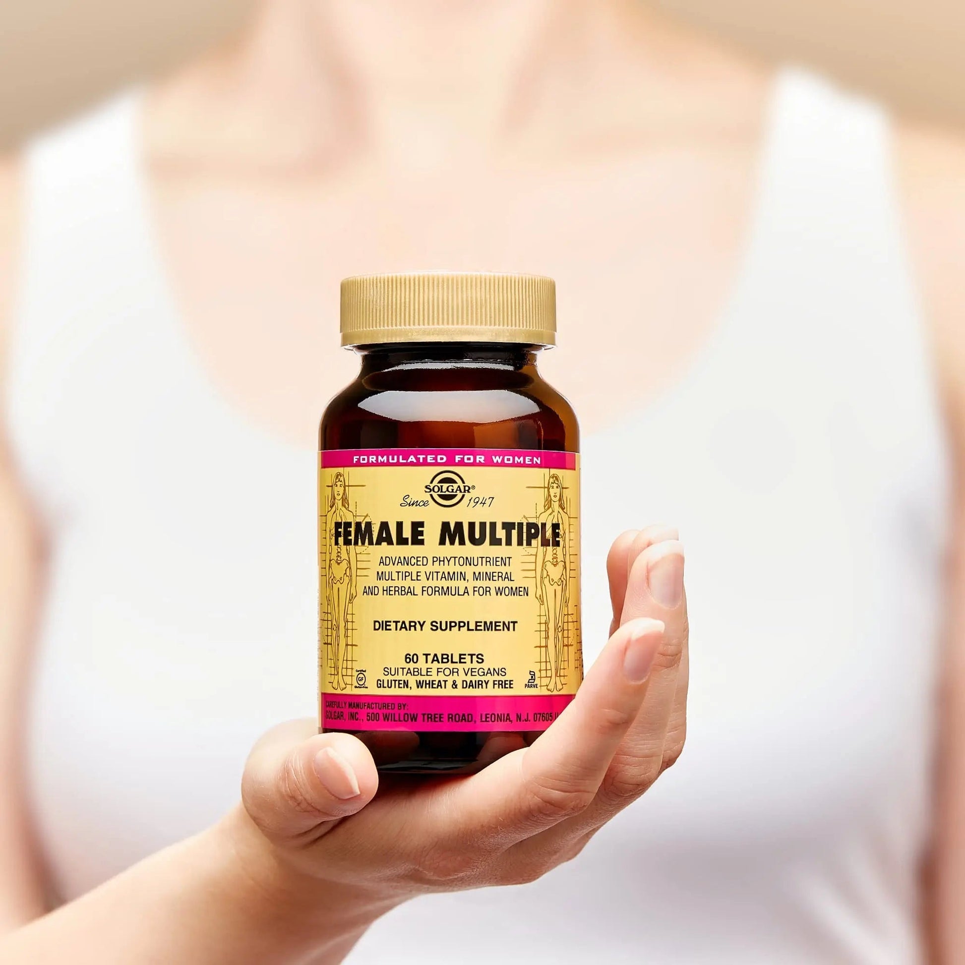 Solgar Female Multiple, 120 Tablets - Multivitamin, Mineral & Herbal Formula for Women - Advanced Phytonutrient SolgarAu supplements