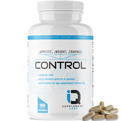 Control-Appetite Suppressant for Weight Loss | Hunger Suppression, Fat & Carb Blocker iQ Supplement LabsUS supplements