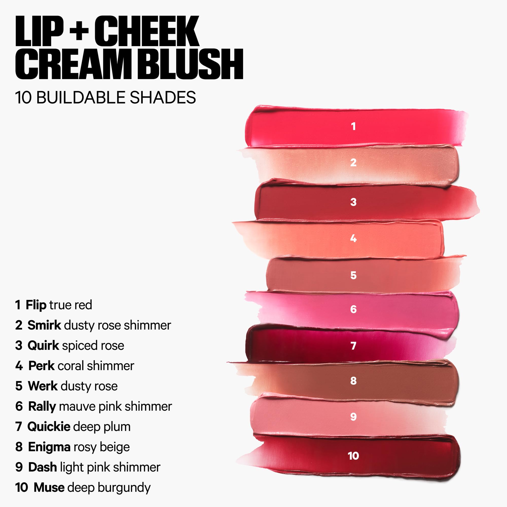 Milk Makeup Lip + Cheek Stick – Buildable Cream Blush + Lip Color w/Hydrating Mango Butter + Avocado Oil for a Natural Flush – Long-Lasting, Multiuse, Vegan Formula – Werk (Dusty Rose), 0.21 oz Milk MakeupAu supplements
