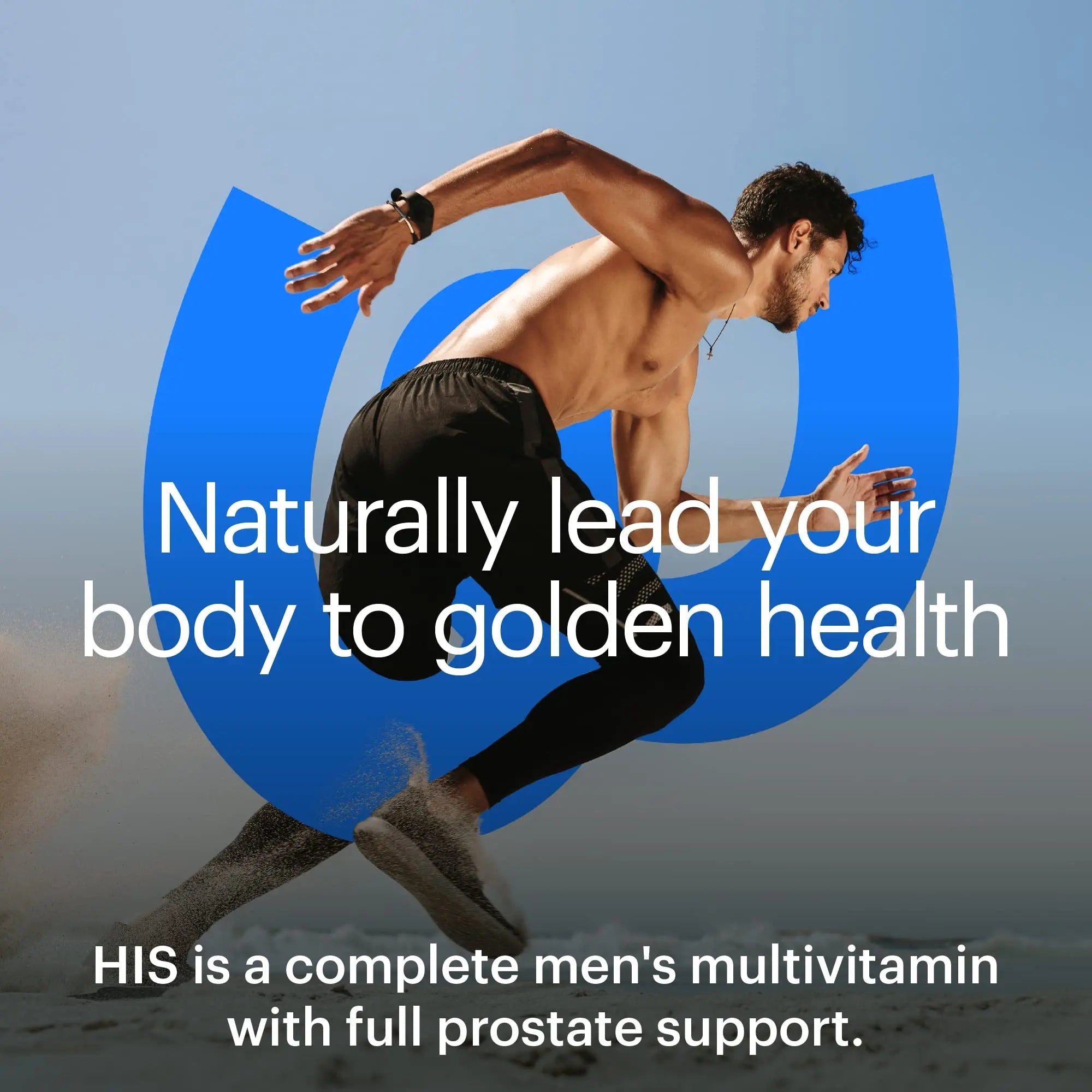 Wellthy His Daily Natural Multivitamin for Men, Premium Prostate Support Supplement, Support Hair Growth (30 Day) WellthyAu supplements