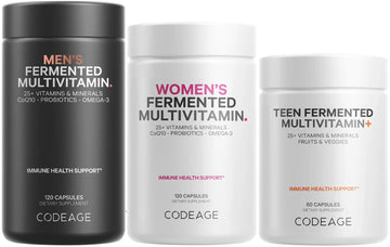 Codeage Family Multivitamin Bundle – Multivitamins for Teens, Women & Men – Essential Vitamins & Minerals Pack CodeageAu supplements