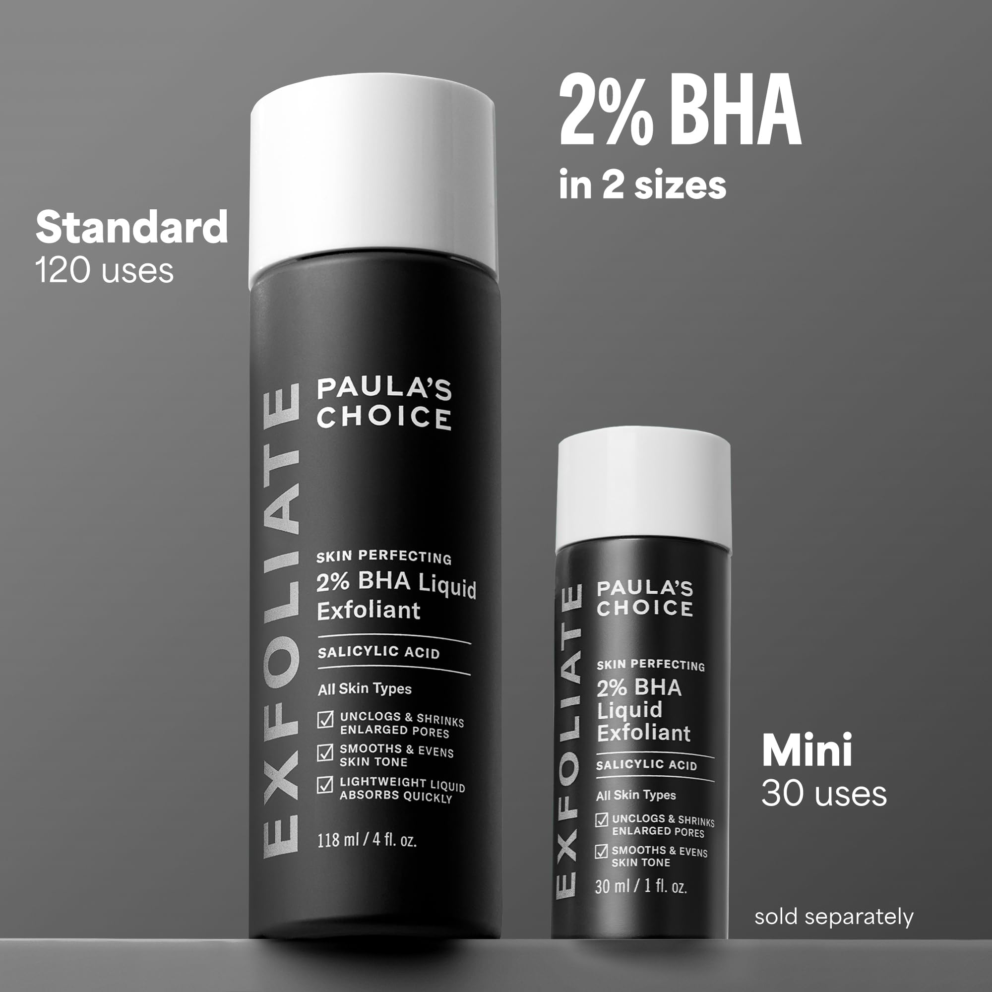 Paulas Choice--SKIN PERFECTING 2% BHA Liquid Salicylic Acid Exfoliant--Facial Exfoliant for Blackheads, Enlarged Pores, Wrinkles & Fine Lines, 4 oz Bottle Paula's ChoiceAu supplements