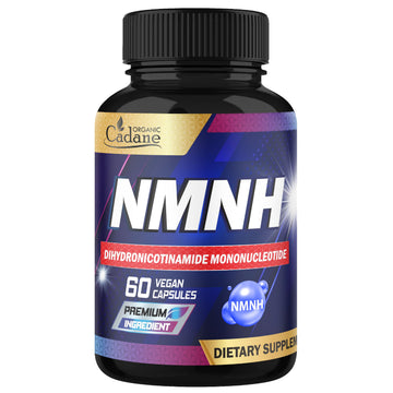 Cadane NMNH Supplement | Support Energy & Healthy Aging | Dihydronicotinamide Mononucleotide | Non-GMO – 60 Capsules – 30-Day Organic CadaneAu supplements