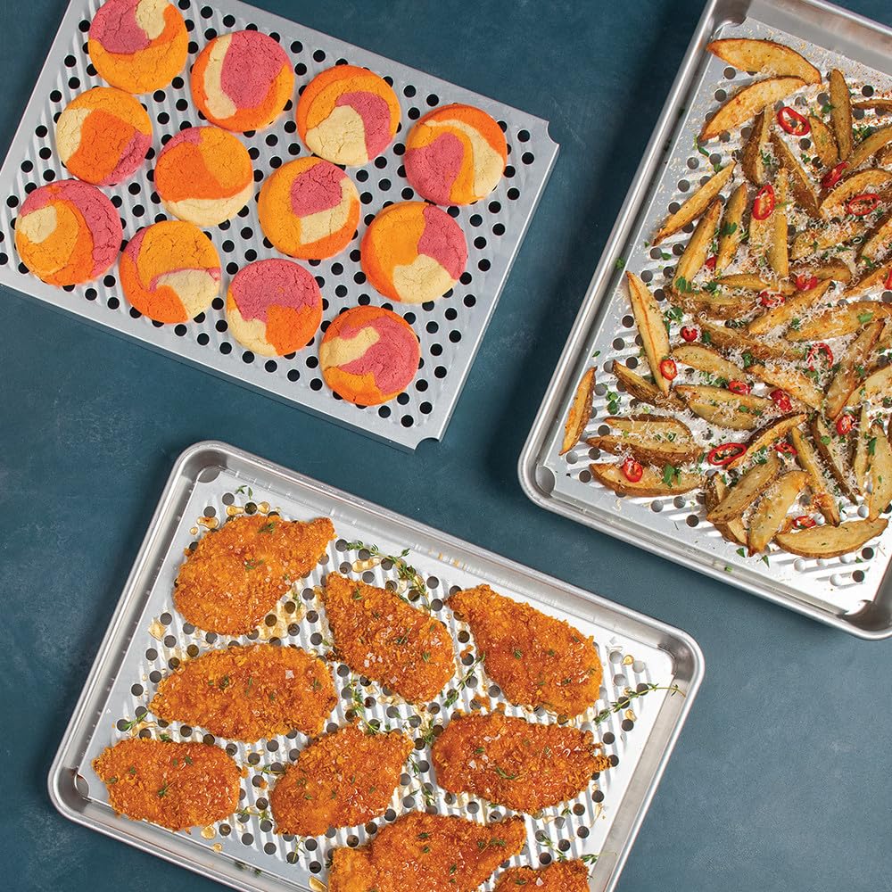 Nordic Ware Naturals Half Sheet with Multi-Purpose Oven and Cooling Rack Nordic WareAu supplements