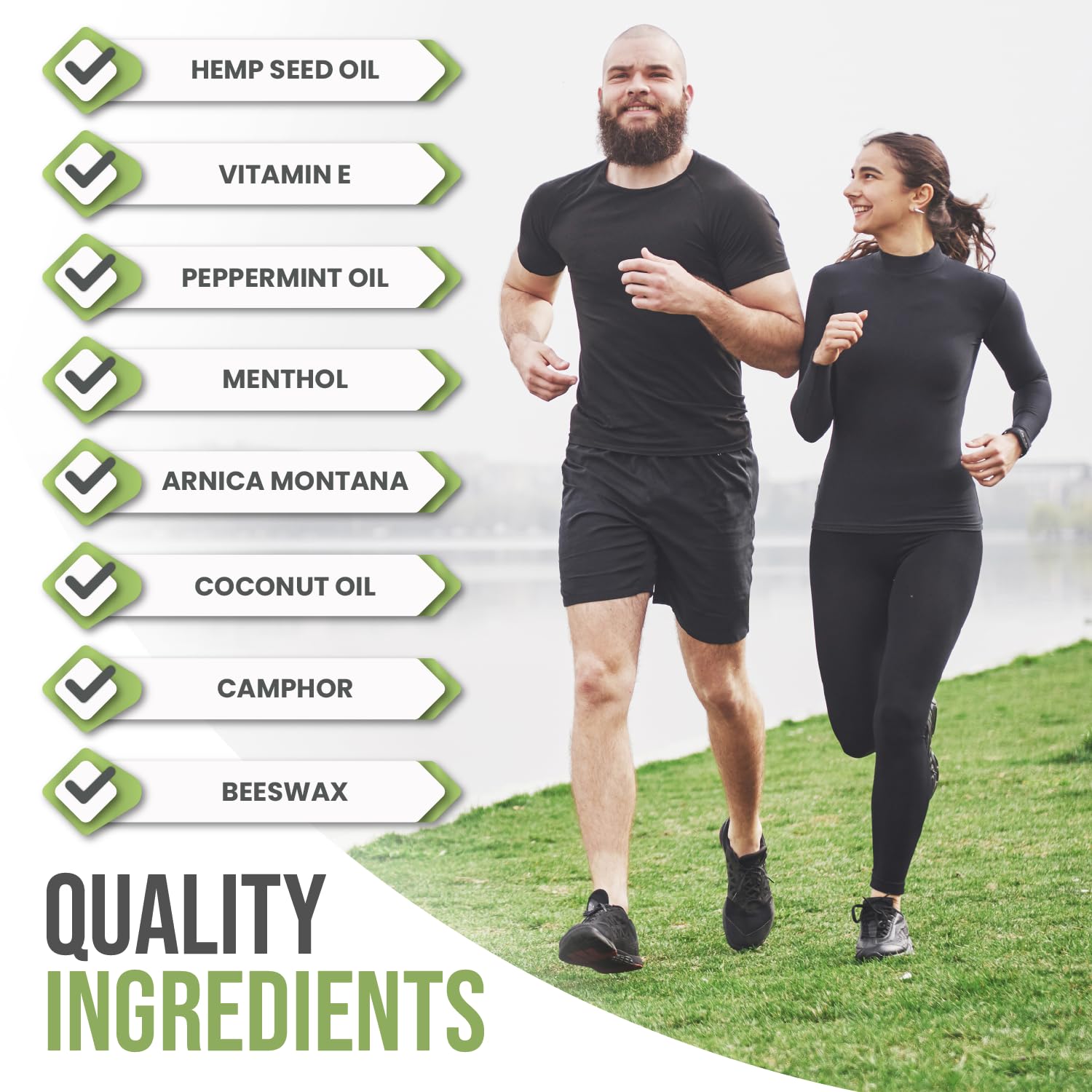Hemp Oil Balm with Arnica, Camphor, Menthol & Peppermint, Herbal Cooling Balm for Muscles, Joints, Knees, Back & Body, Made in USA, 2oz FOXLEAFAu supplements