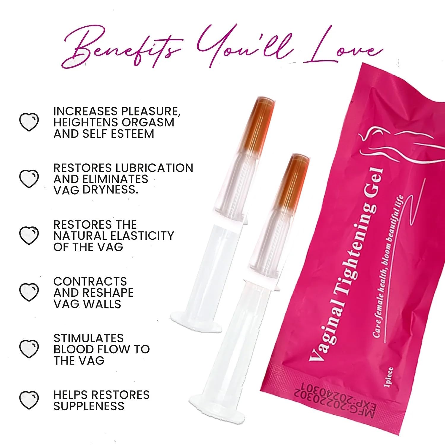 Impressive Beauty Premium Vaginal Tightening Gel Cream for Vag - Essential All Natural Feminine Care Impresive SmileAu supplements