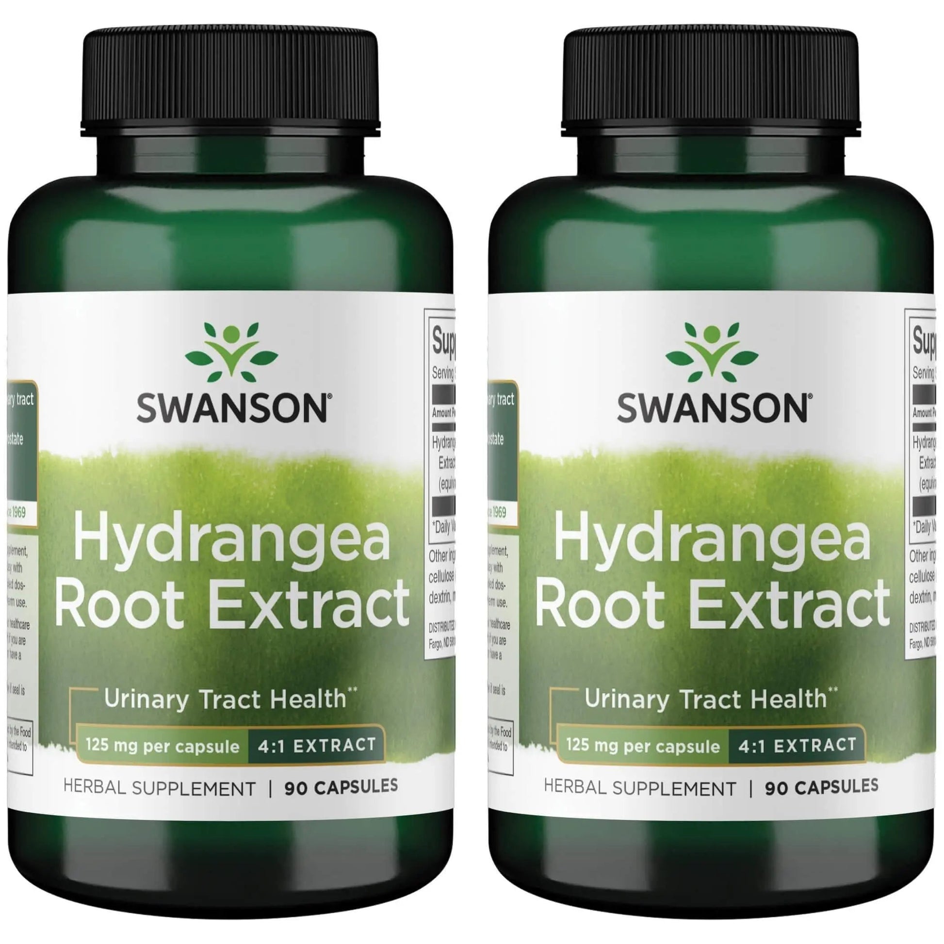 Swanson Hydrangea Root Extract - Herbal Supplement Promoting Traditional Urinary Tract Health - May Support Prostate Health for Men - (90 Capsules) (2 Pack) SwansonAu supplements