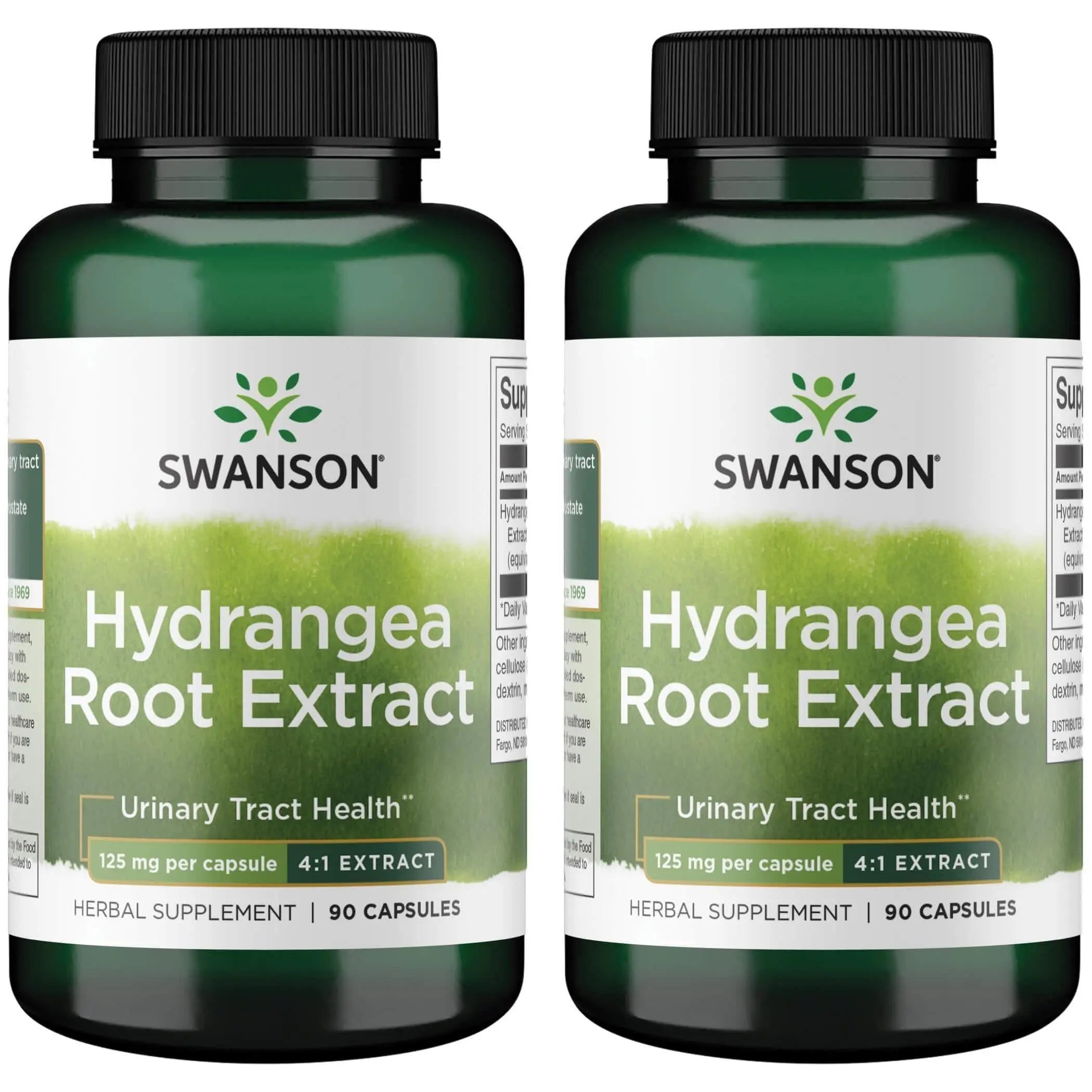 Swanson Hydrangea Root Extract - Herbal Supplement Promoting Traditional Urinary Tract Health - May Support Prostate Health for Men - (90 Capsules) (2 Pack) SwansonAu supplements