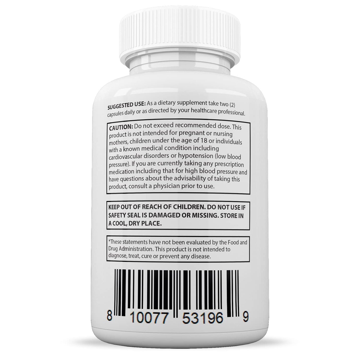 Justified Laboratories (2 Pack Blood Balance Max 1295MG Formula Supplement Pills Justified LaboratoriesUS supplements