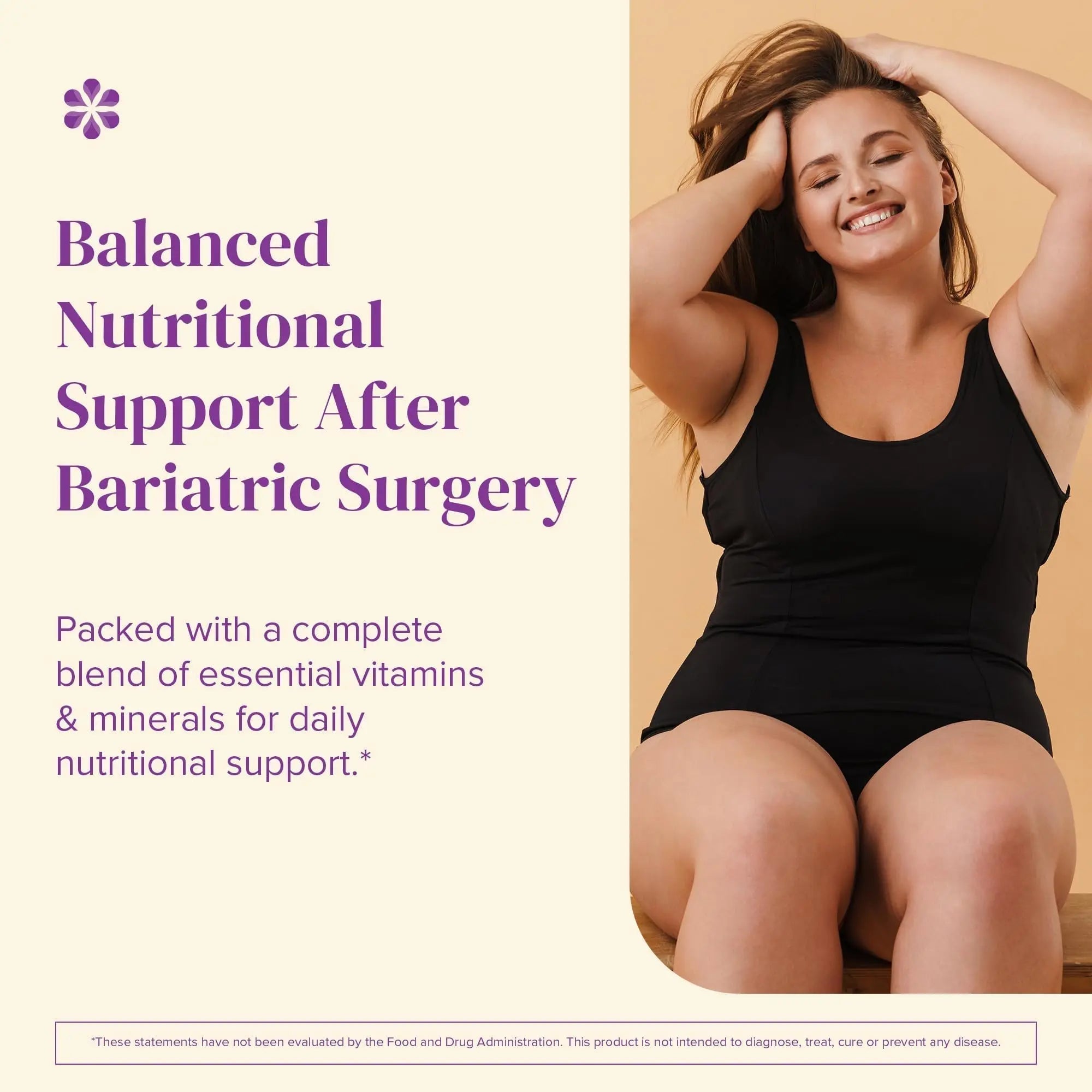 BariMelts Multivitamin, 60 Fast-Dissolving Tablets (1-Month Supply), Sugar-Free Bariatric Multivitamin for Women, Natural Fruit Flavor BariMeltsAu supplements