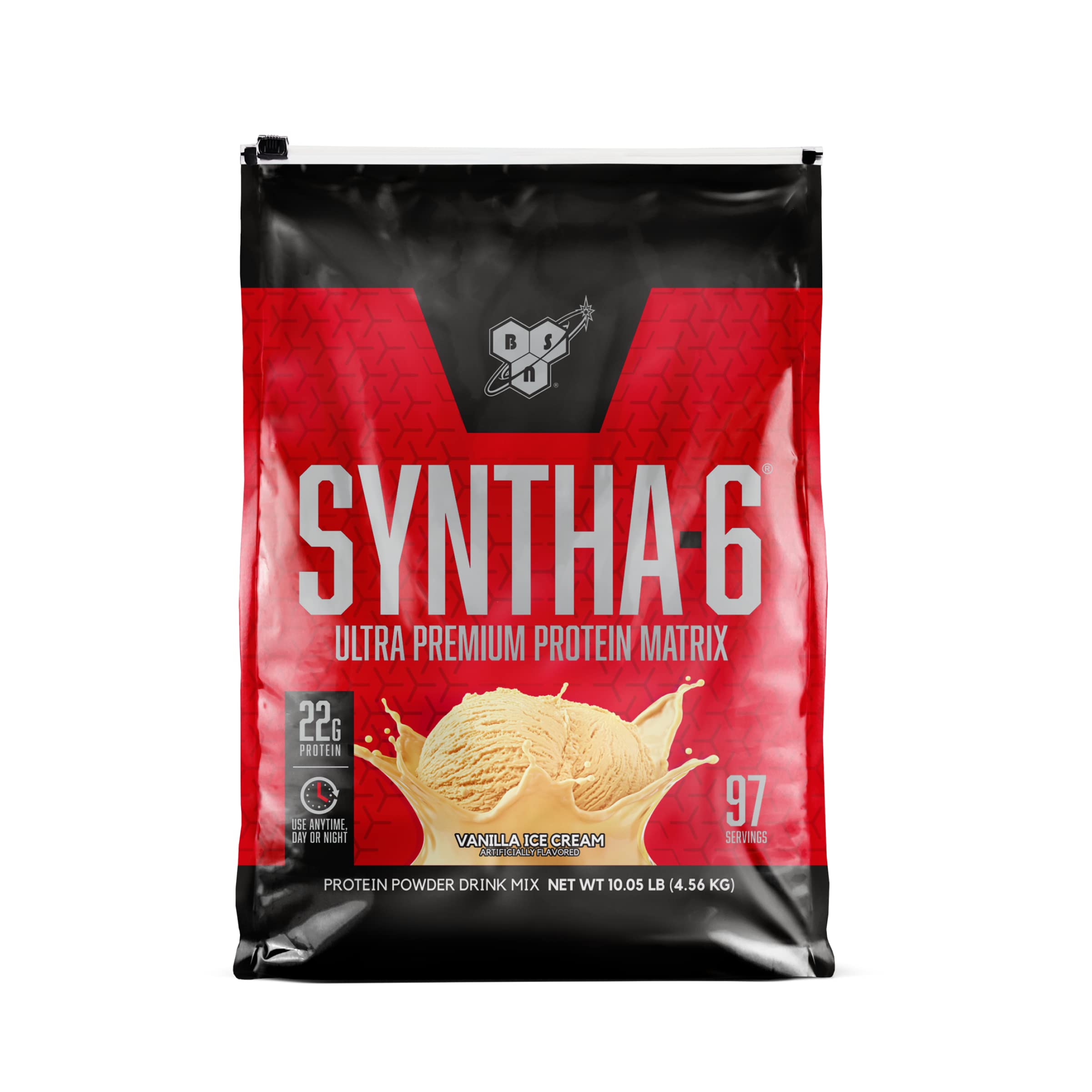 BSN SYNTHA-6 Whey Protein Powder, Vanilla Protein Powder with Micellar Casein BSNUS supplements