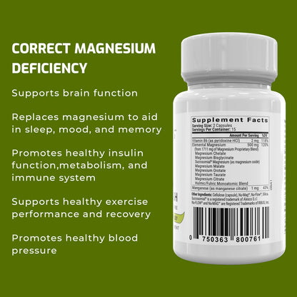 Magnesium Breakthrough Supplement 4.0 - Has 7 Forms of Magnesium: Glycinate, Malate BiOptimizersUS supplements