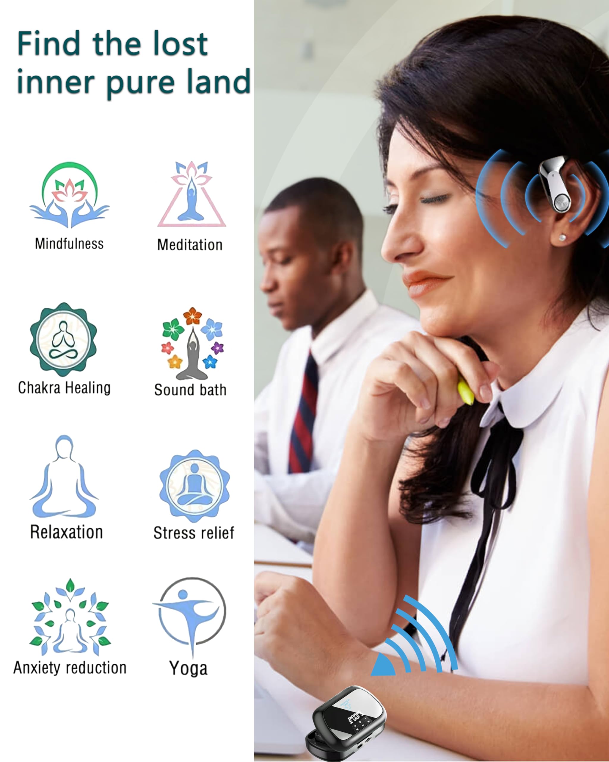 Sound Frequency Machine, Vedawind Meditation Accessory, Mindfulness, Tone Therapy System VedawindAu supplements