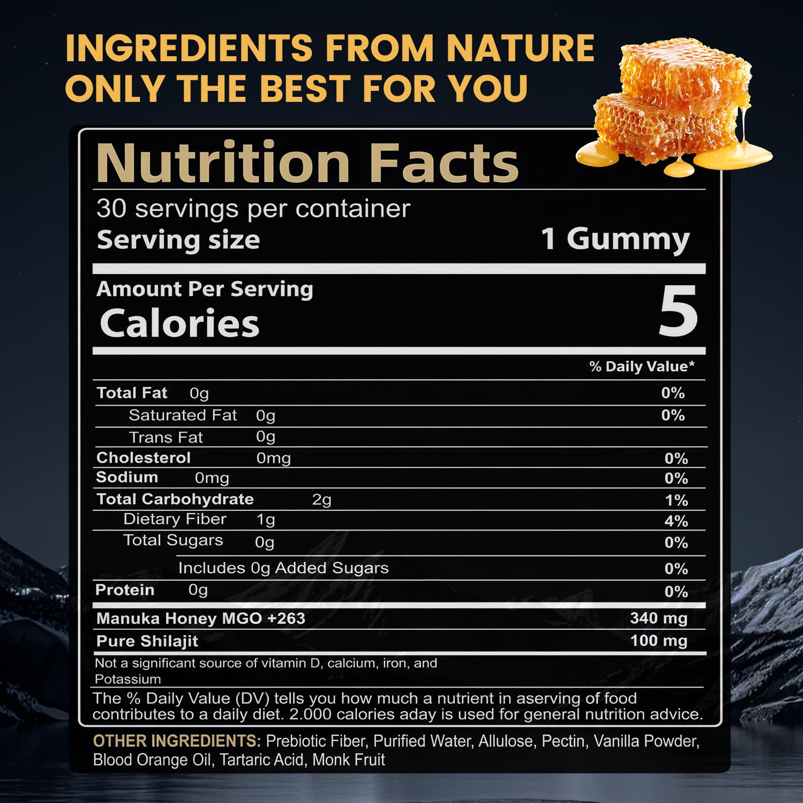 TOGOLIUN Primal Compound Shilajit Gummies for Men,with Manuka Honey, Organic Monk Fruit & Fulvic Acid, Shilajit Gummies Energy Supplements, 30 Gummies TOGOLIUNAu supplements
