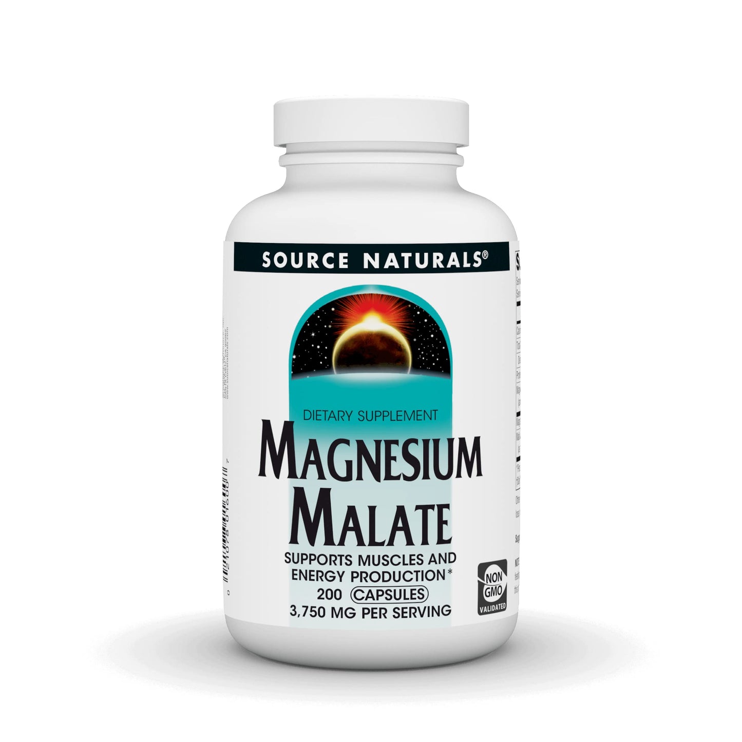 Source Naturals Magnesium Malate, Magnesium Malic Acid Supplement, Non GMO, 3750 MG Source NaturalsUS supplements