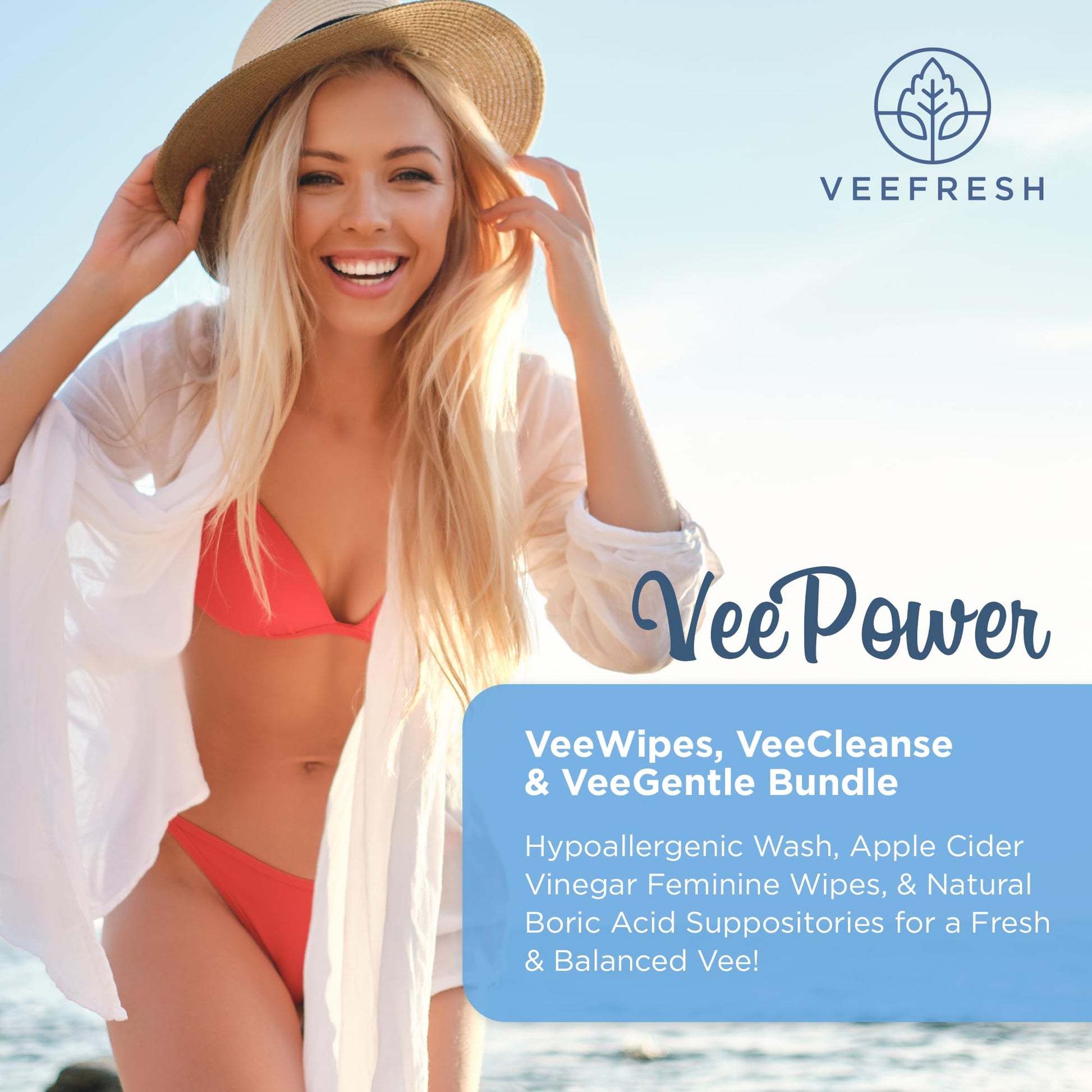 VeeFresh VeePower Bundle - A Convenient Feminine Care Bundle for Any-Time Freshness & Odor Control VeeFreshAu supplements