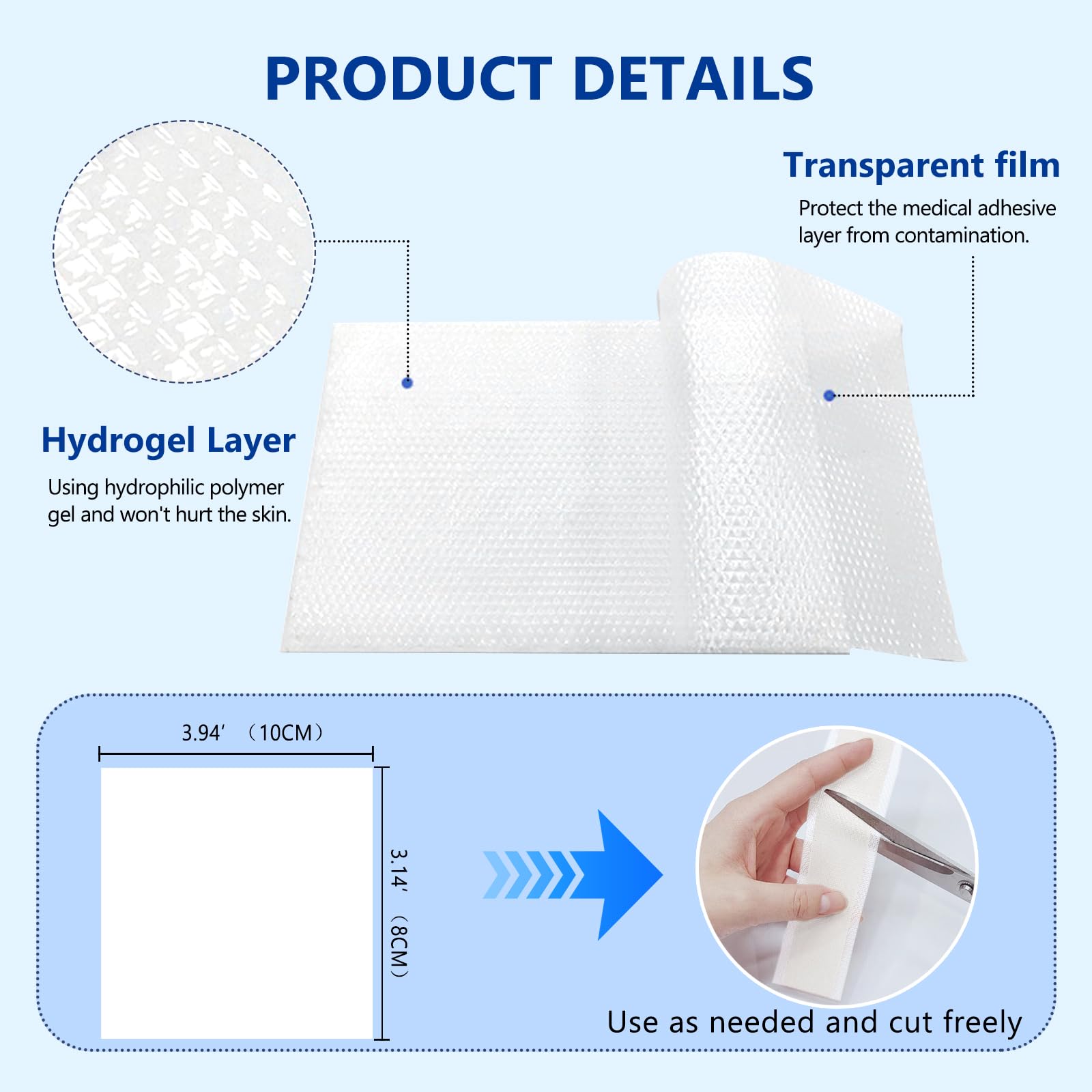 KIbabyDI Professional Lidocaine Pain Relief Patches - 20 Count | 4% Medicated Gel Patches for Targeted Joint & Muscle Comfort | Long-Lasting 12-Hour Relief, Ultra-Flexible Design -lb263 KIbabyDIAu supplements