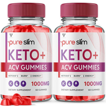 (2 Pack) Pure Slim Keto ACV Gummies, Pure Slim Keto ACV Gummies Advanced Kelly Clarkson FyvusAu supplements