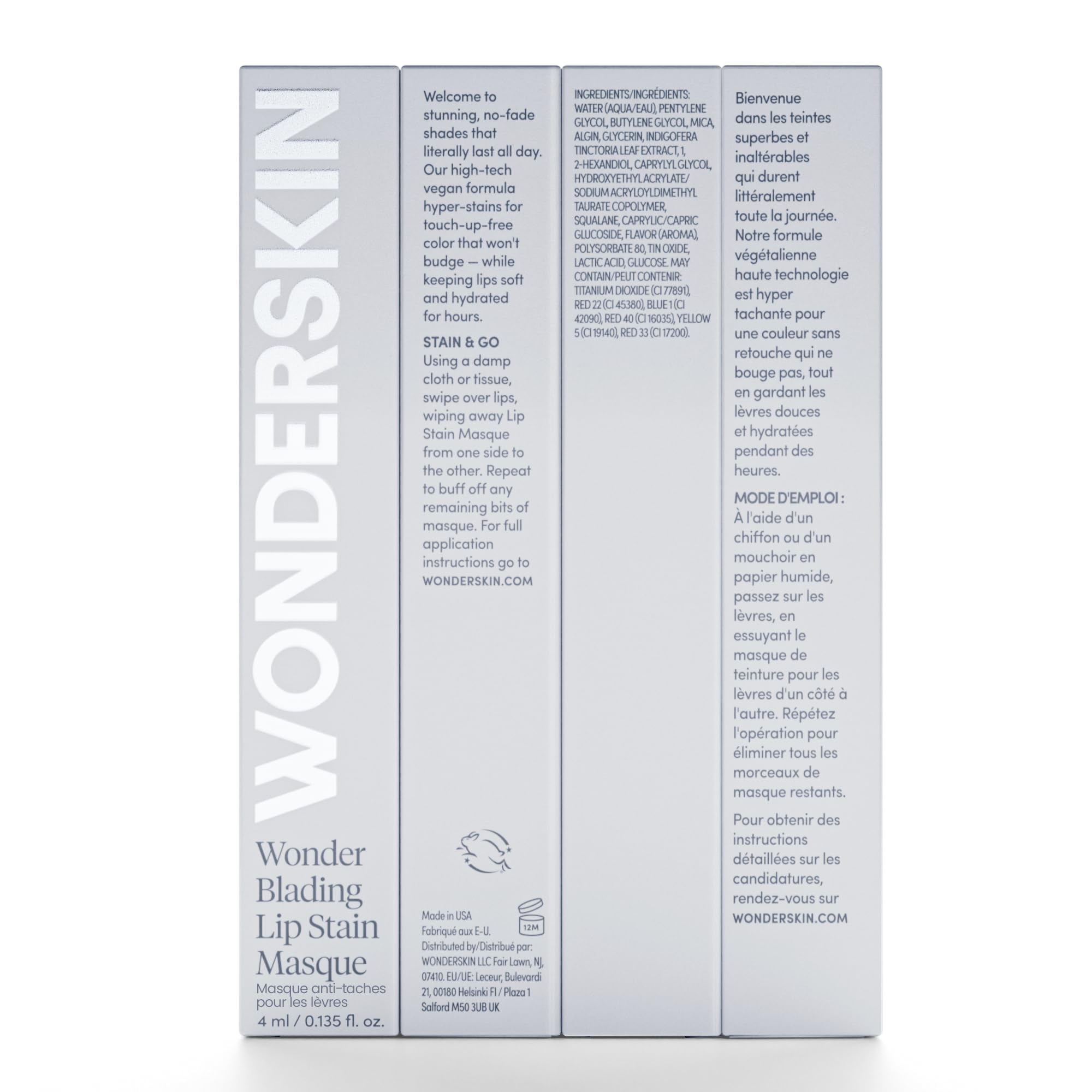 Wonderskin Wonder Blading All Day Lip Stain Peel Off Masque - Long Lasting, Waterproof and Transfer Proof Nude Lip Tint, Matte Finish Peel Off Lip Stain (Whimsical Masque) WonderskinAu supplements