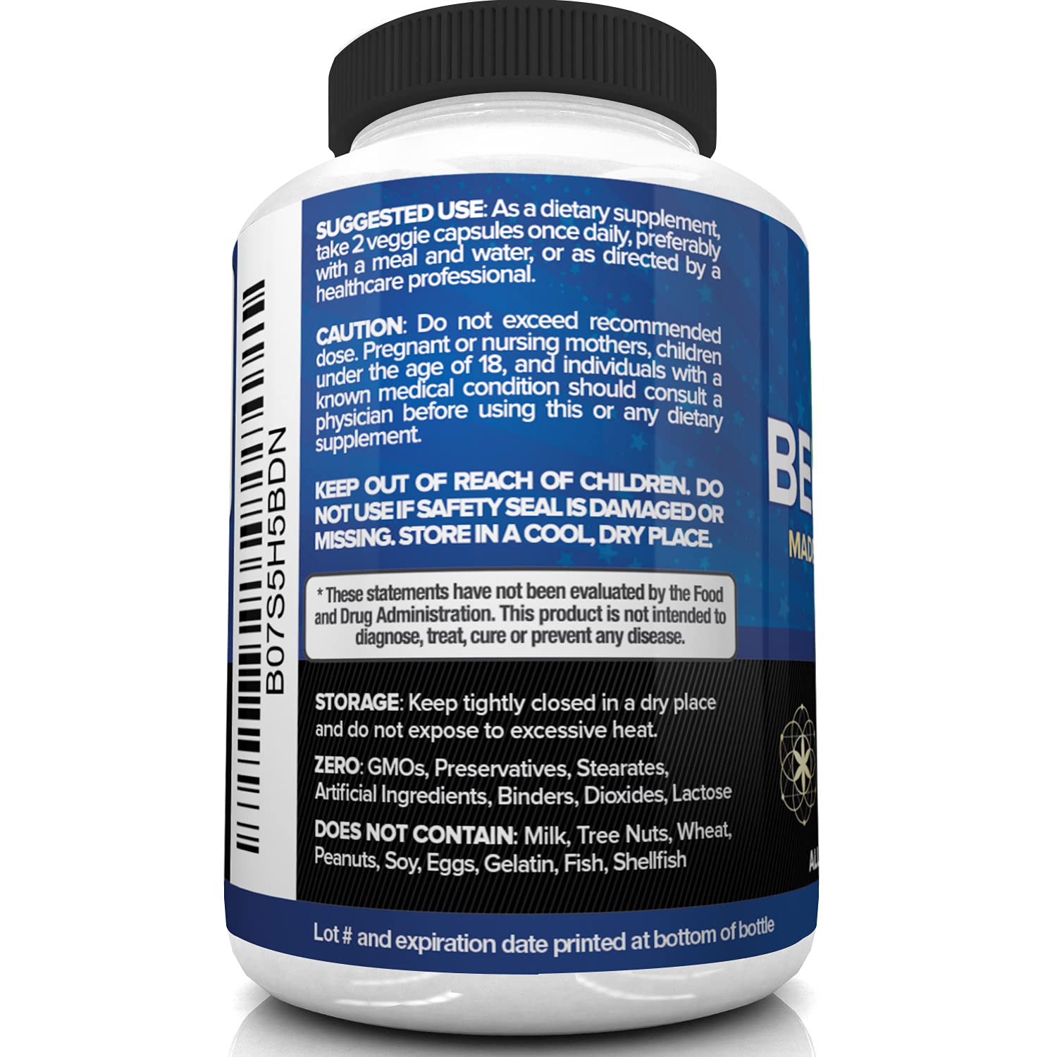 Nutrivein Premium Berberine HCL 1200mg Plus Organic Ceylon Cinnamon - 120 Capsules NutriveinAu supplements