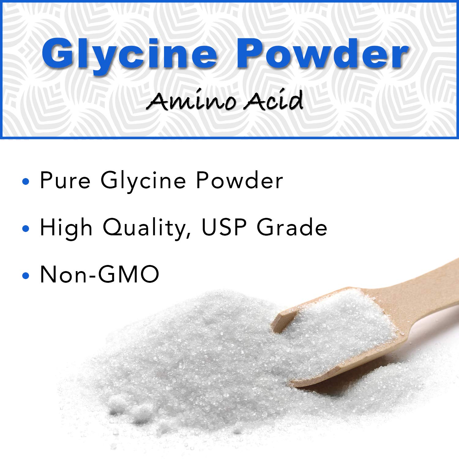 Glycine Powder (2 lbs) - Promotes Restful Sleep, Muscle Energy and Strength, Memory and Cognition Support (Resealable Bag) TradeKingAu supplements