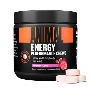 Animal Energy Chews, Fast Acting Energy with Caffeine, Nootropics and Sea Salt AnimalUS supplements