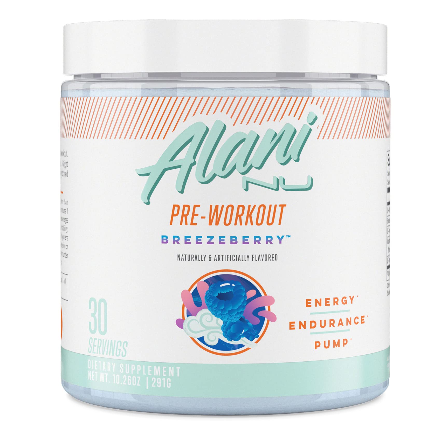Alani Nu Pre Workout Powder | Amino Energy Boost | Endurance Supplemen Alani NuUS supplements