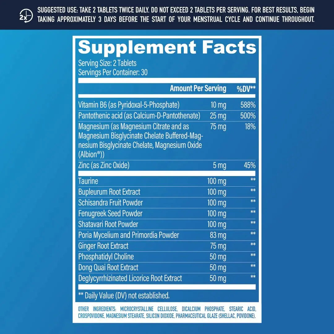 NuEthix Formulations Nu-Woman - Targeted Feminine Hormone System Support - Nutrients to Support Your Body Healing and Working The Way its Supposed to Work - 60 Tablets NuEthix FormulationsAu supplements
