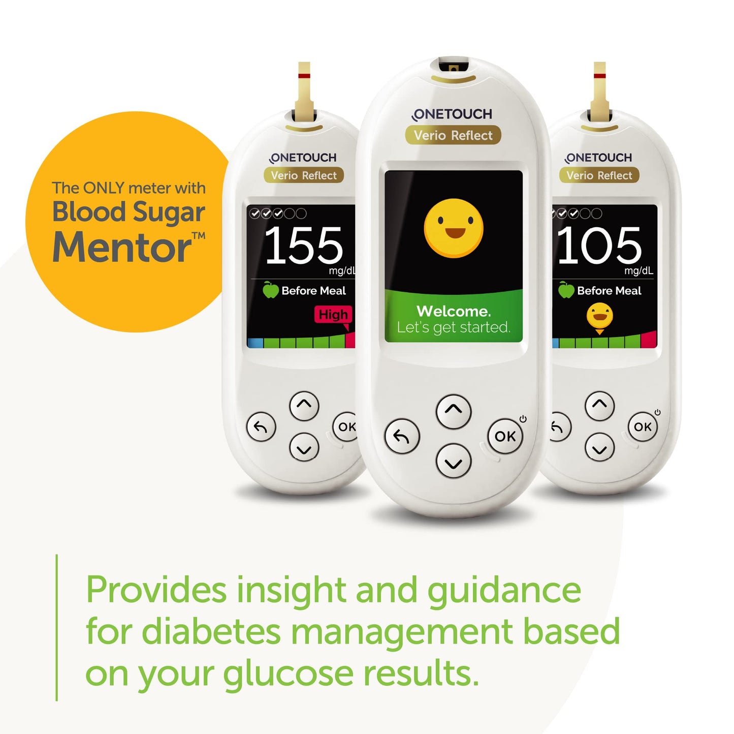 OneTouch Verio Test Strips for Diabetes Value Pack - 180 Count | Diabetic OneTouchUS supplements