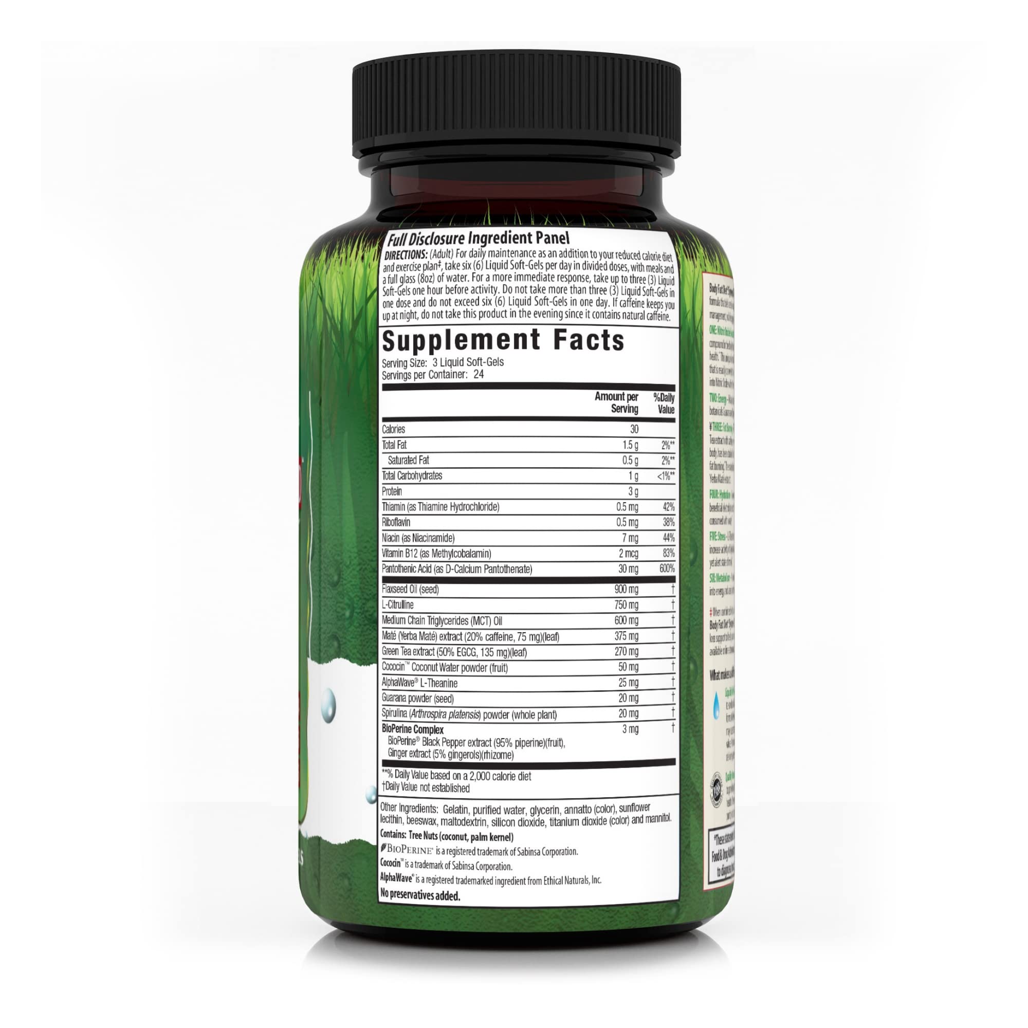 Irwin Naturals Body Fat Diet System-Six RED - 72 Liquid Soft-Gels, Pack of 2 - 6-in-1 Formula Irwin NaturalsAu supplements
