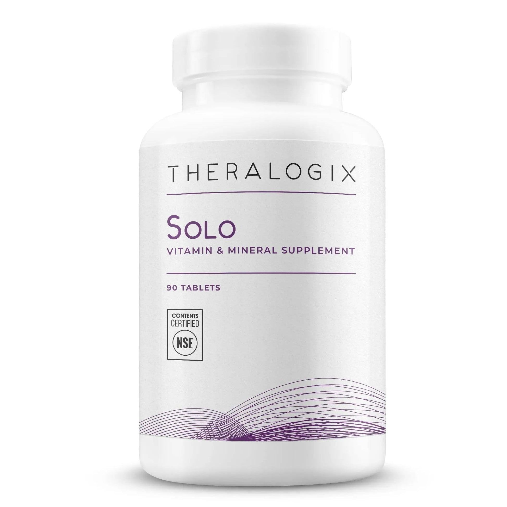 Theralogix Solo Multivitamin & Multimineral Supplement Without Iron - 90-Day Supply - Iron-Free Multivitamin TheralogixAu supplements