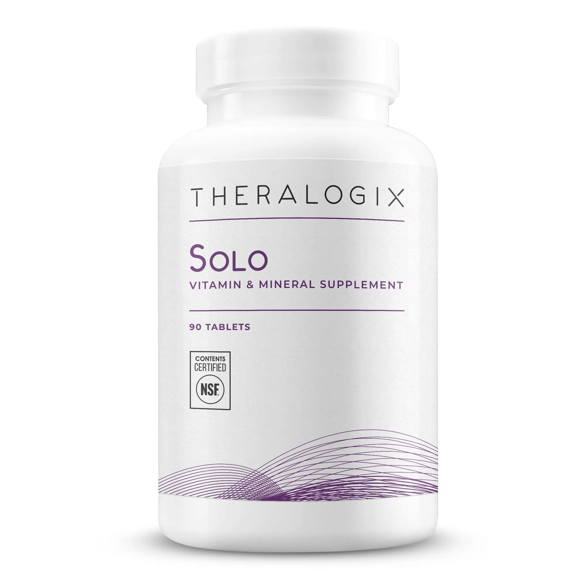 Theralogix Solo Multivitamin & Multimineral Supplement Without Iron - 90-Day Supply - Iron-Free Multivitamin TheralogixAu supplements