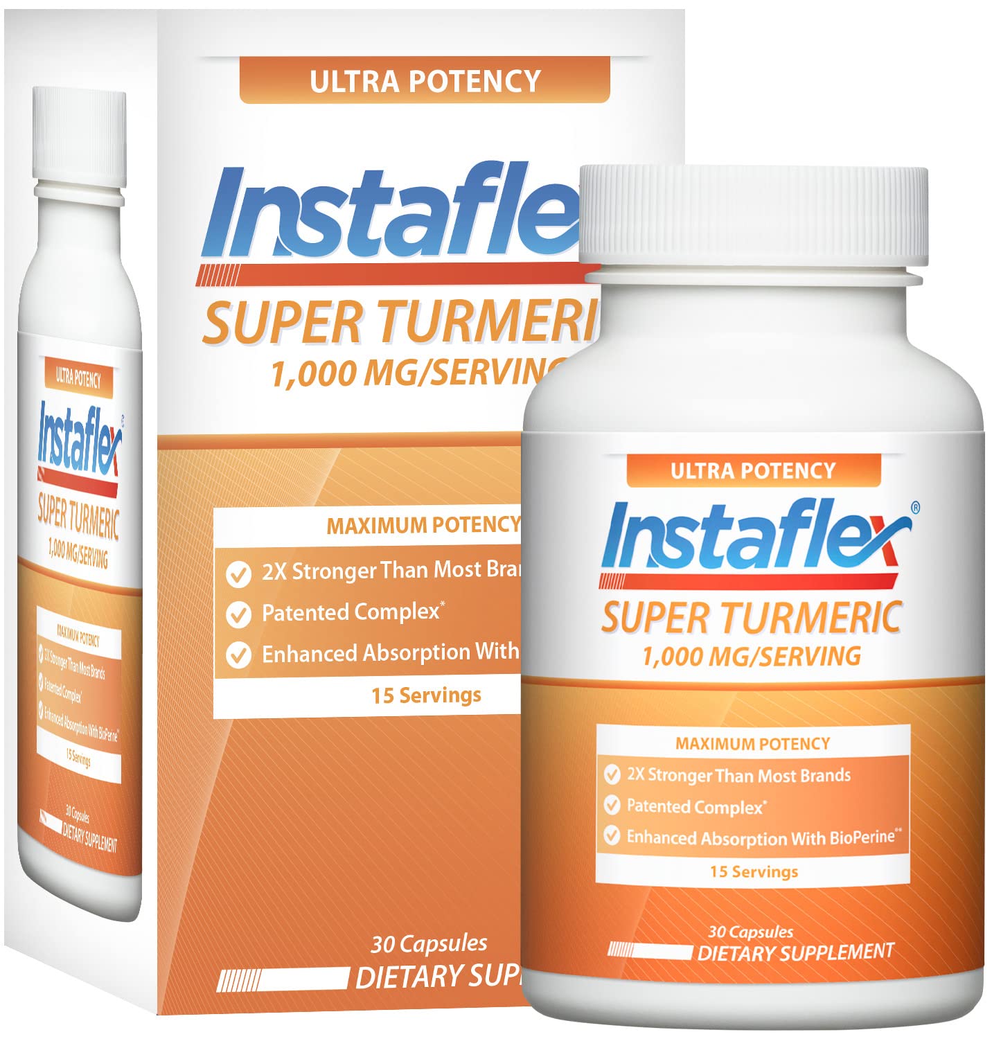 Instaflex Advanced Joint Support and Super Turmeric with Bioperine InstaflexAu supplements